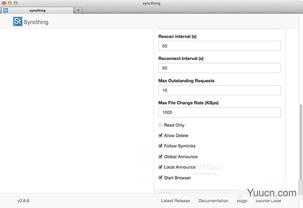 Syncthing for Mac V0.12.9 苹果电脑版