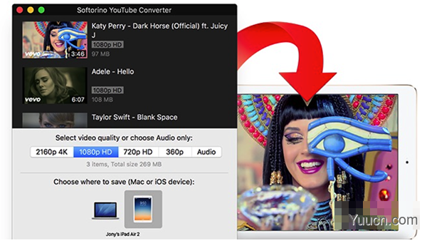 Softorino YouTube Converter for Mac V1.0.4 苹果电脑版