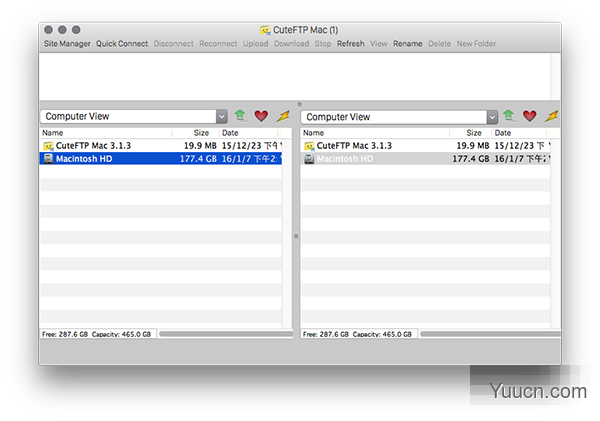 CuteFTP for Mac V3.1.3 苹果电脑版