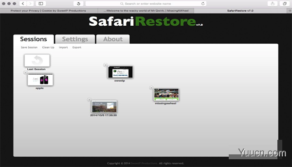 SafariRestore for Mac V7.1 苹果电脑版