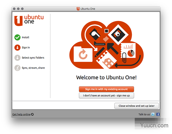 Ubuntu One for Mac v4.0.1(中文版) 苹果电脑版