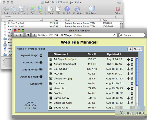 大文件快速传输工具Rumpus for mac V8.2.3 苹果电脑版