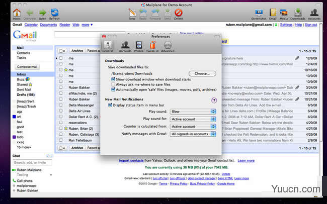 Mailplane for mac V3.6.0 苹果电脑版