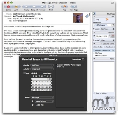 MailTags for mac(邮件处理软件) V5.1.6 苹果电脑版
