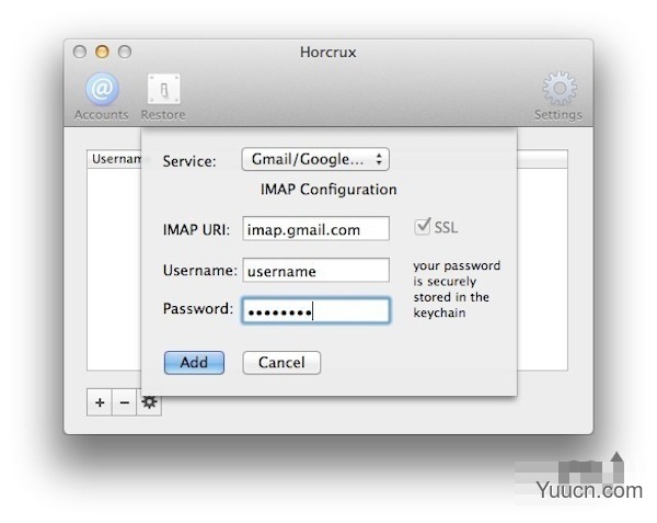 Horcrux Email Backup for mac(邮件处理软件) V4.1.21 苹果电脑版