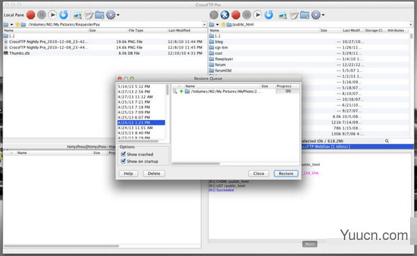 CrossFTP Enterprise/Pro for Mac(ftp/sftp客户端) V1.99.8 中文激活版