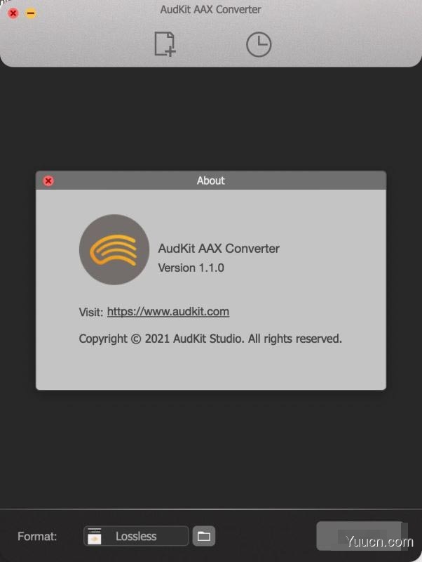 AudKit AAX Converter(AA/AAX格式转换器) for Mac v1.1.0 一键安装破解版