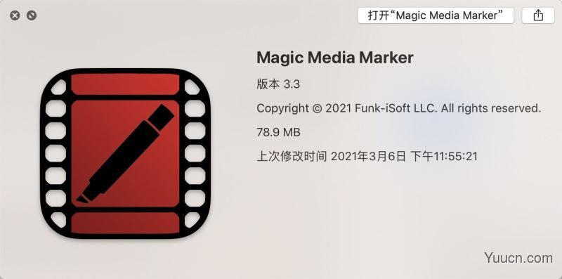 Magic Media Marker(媒体标记软件) for Mac v3.3 一键安装破解版