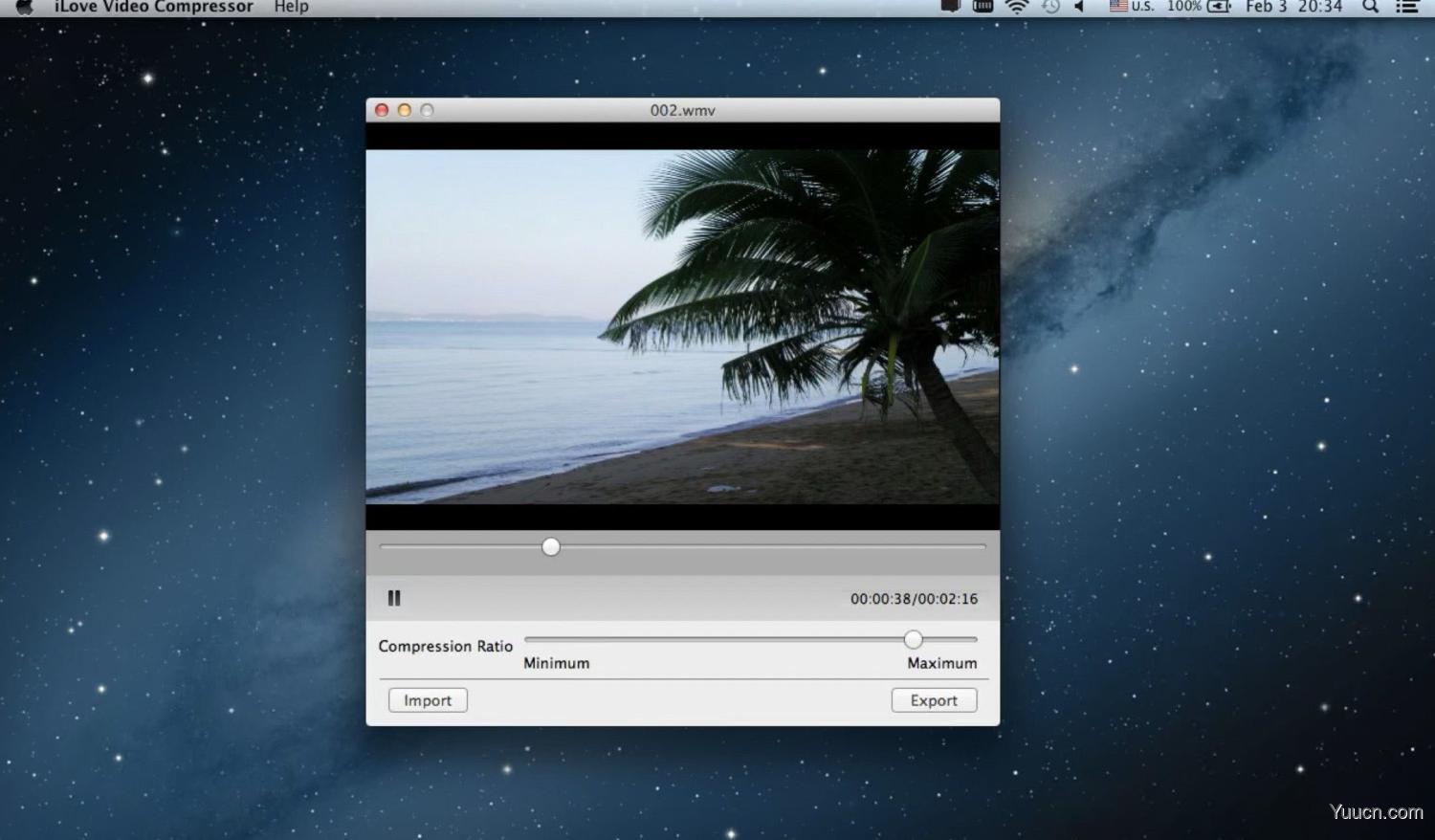 Mac视频压缩软件 iLove Video Compressor for Mac v2.1.0 一键安装破解版