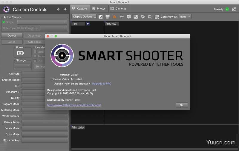 Smart Shooter(Mac电脑控制相机软件) for Mac v4.20 一键安装破解版