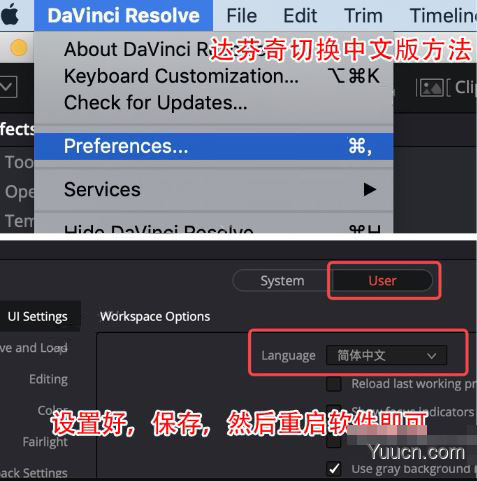 达芬奇调色软件 DaVinci Resolve 17.2.2 正式版 Mac官方中文免费版(支持苹果M1)
