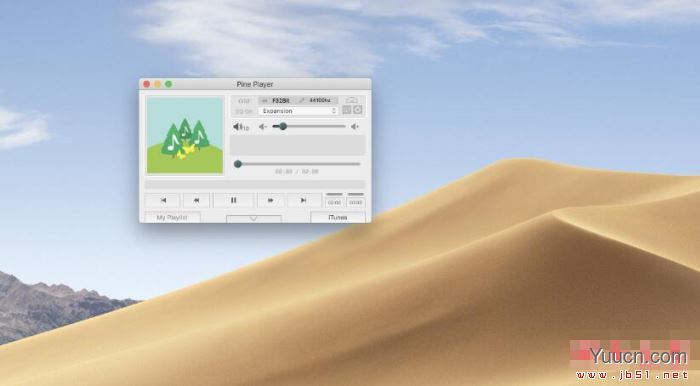Pine Player for mac (音乐播放器) v1.51.05 苹果电脑版 支持M1
