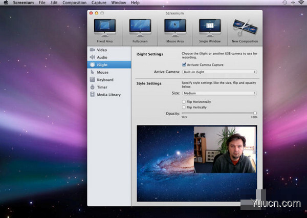 Screenium for mac(屏幕录制软件) v3.2.14 苹果电脑版