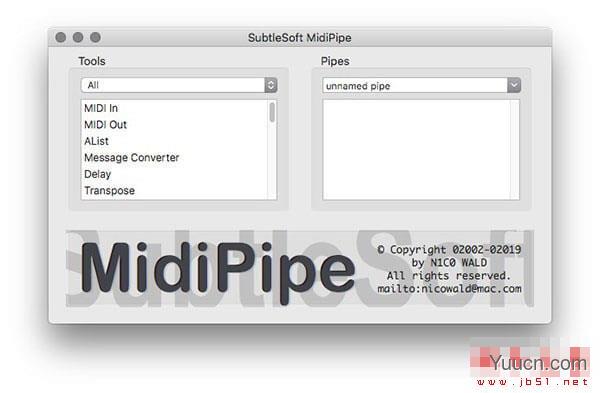 MidiPipe for Mac(音乐管理工具) V1.5.4 苹果电脑版