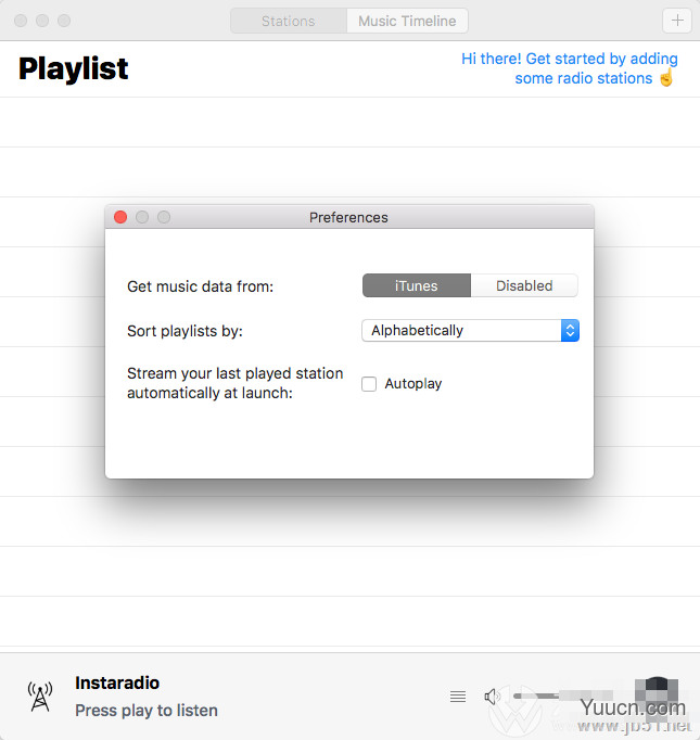 Instaradio(电台收音机) for Mac V7.2 特别版