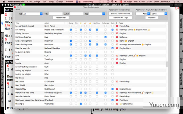 Music Binder Pro for Mac(现场音乐播放工具) v3.5 特别版 苹果电脑版