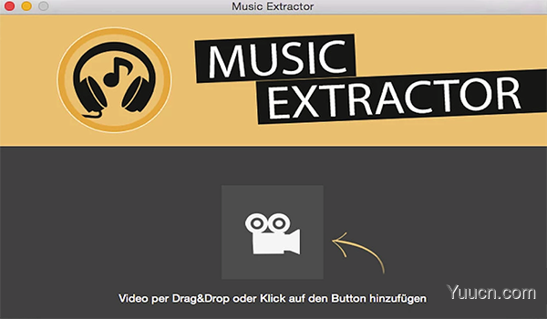 MusicExtractor for Mac(视频音轨提取工具) V1.0.0 苹果电脑版