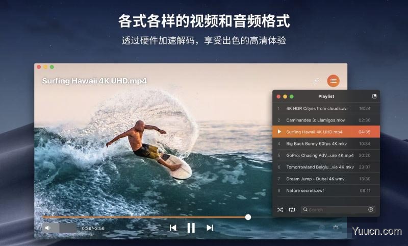 Elmedia Player Pro for Mac 无广告万能视频播放器  v8.1 (2848) 中文免费安装版