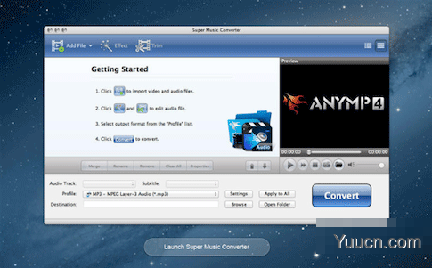 Super Music Converter for mac V6.2.13 苹果电脑版