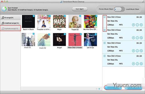 Tenorshare Music Cleanup(Mac音乐管理) for Mac V1.0 苹果电脑版