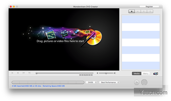 Wondershare DVD Creator for Mac(DVD视频刻录软件) V6.1.6.1 破解版