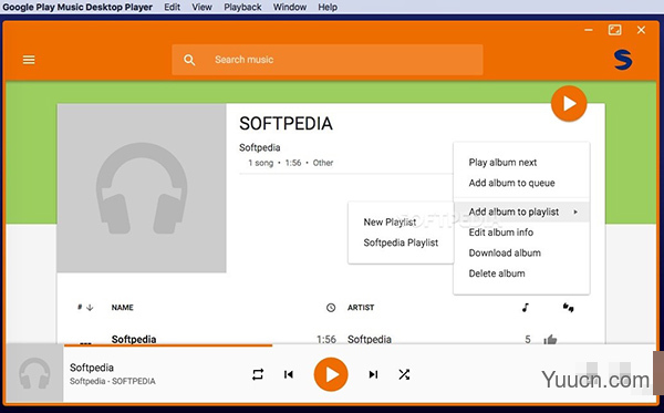 Google Play Music Desktop Player(谷歌音乐播放器) for Mac V3.0.0 苹果电脑版
