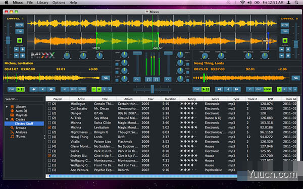 Mixxx for Mac(dj混音软件) V1.11.0 苹果电脑版