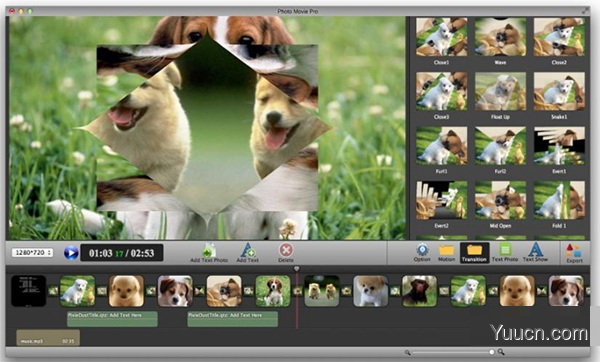 Photo Movie Pro for Mac V3.0.1 苹果电脑版