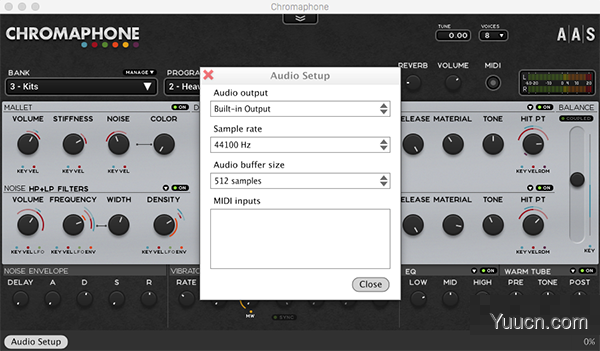 Chromaphone for Mac(音乐合成软件) V1.0.8 苹果电脑版