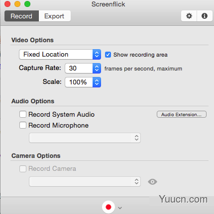 Screenflick for mac V2.7.42 苹果电脑版