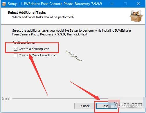 IUWEshare Free Camera Photo Recovery V7.9.9.9 英文安装版(附安装使用教程)