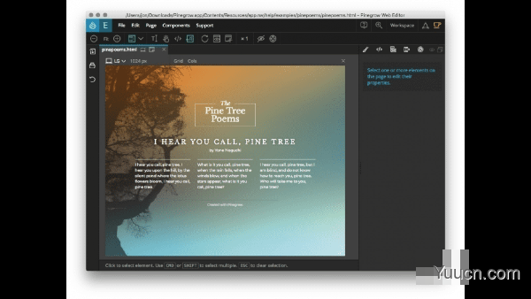 Pinegrow Web Designer Mac版