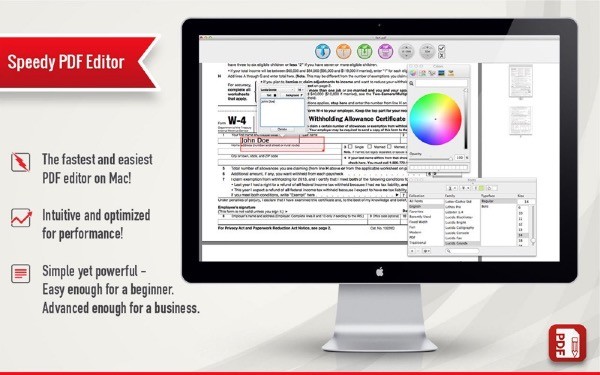 Speedy PDF Editor Mac版