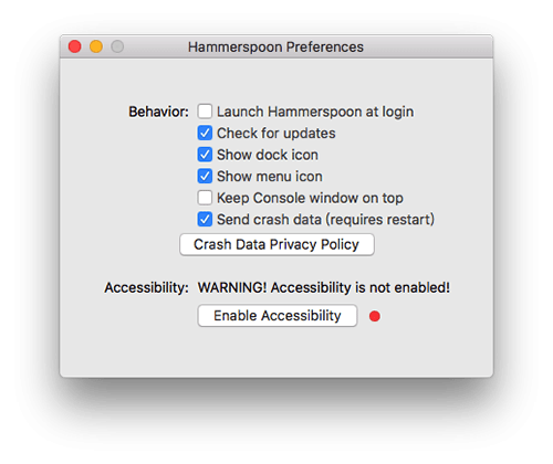 Hammerspoon Mac版