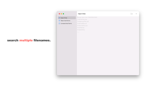 FilesSearcher Mac版