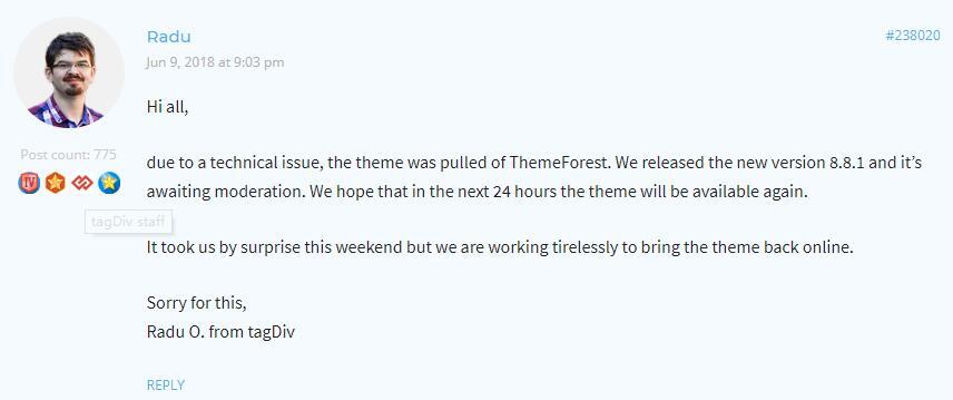 Themeforest已购买主题不能下载的原因
