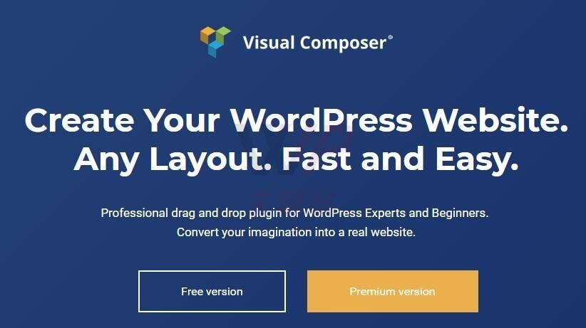 WordPress可视化编辑器Visual Composer