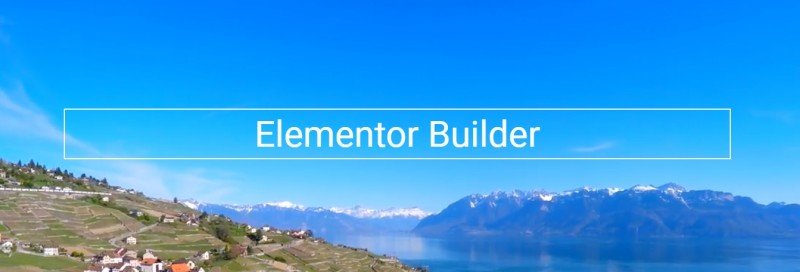 Elementor视频背景设置方法